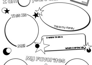 About Me Template for Students First Weeks Exhausted and A Freebie Fun and Fearless