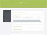 About Page HTML Template Faq Template HTML Freebiesbug