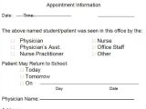 Absent Notes for School Templates 37 Doctors Note Template Free Pdf Word Examples