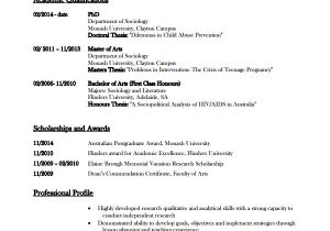 Academic Resume Template Academic Resume Template 6 Free Word Pdf Document