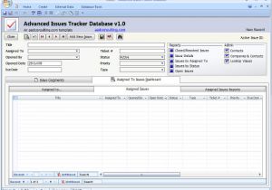 Access 2010 Contract Management Database Template Ms Access Employee Images Frompo 1