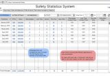 Accident Statistics Template An Alternative to Excel for Tracking Osha Safety Incident