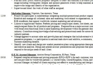 Account Executive Resume format Word Account Manager Resume Layout format In Word Free Download