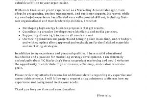 Account Manager Introduction Email Template Best Account Manager Cover Letter Examples Livecareer