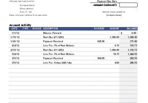 Account Statement Email Template 9 Statement Of Account Template Free Download Case