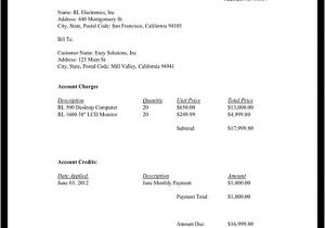 Account Statement Email Template Statement Of Account Free Statement Of Account Letter