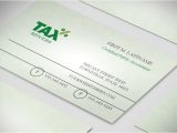 Accountant Business Card Template Accounting Tax Services Business Business Card Templates