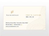 Accountant Business Card Template Tax Accountant and Cpa Professional Agency Business Card