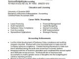 Accountant Resume format Word Free 14 Accounting Resume Templates In Free Samples