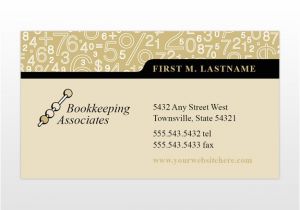 Accounting Business Card Templates Accounting Bookeeping Services Business Card Templates