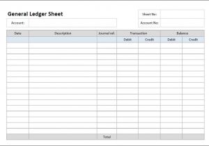 Accounting Ledgers Templates 3 Account Ledger Templates Excel Excel Xlts