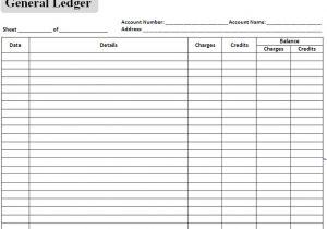 Accounting Ledgers Templates Excel Accounting Templates General Ledger Spreadsheet