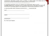 Accounting Services Contract Template Free Printable Accounting Services Agreement Sample