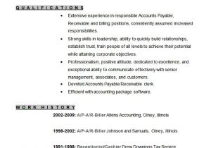 Accounts Basic Resume 20 Accounting Resume Templates Pdf Doc Free