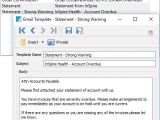 Accounts Payable Email Templates Email Templates Spire User Manual 2 9