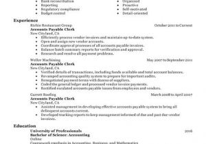 Accounts Payable Resumes Free Samples Best Accounts Payable Specialist Resume Example Livecareer