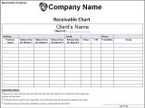 Accounts Receivable forms Templates Receivable Template Free Printable Word Templates