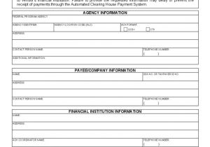 Ach forms Templates Ach Vendor Payment form Template Templates Resume