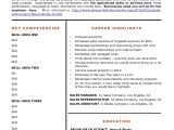 Achievement Based Resume Template Job Search for the Rest Of Us Include Achievement Based