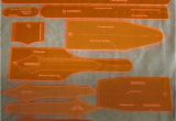 Acrylic Guitar Templates Acrylic Guitar Strap Template Set