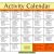 Activity Calendar Template for Seniors 14 Blank Activity Calendar Template Images Printable
