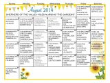 Activity Calendar Template for Seniors 46 Activity Calendar Template for Seniors Activity