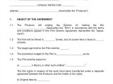 Actors Contract Template Uk 7 Film Production Contract Examples Pdf Examples