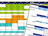 Ad Calendar Template Advertising Media Plan Template for Cost Analysis and
