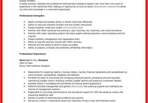 Administrative assistant Resume Sample 2014 Word Resume Template 2014 Apa Example