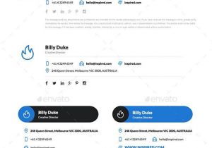 Adobe Email Signature Template 20 Best Email Signature Templates Psd HTML Download