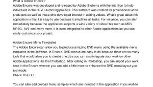Adobe Encore Cs5 Templates Adobe Encore Cs5 Menu Templates Upgrade Your Menu Using
