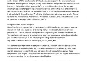 Adobe Encore Cs6 Menu Templates Adobe Encore Cs6 Templates Adobe Encore Menu Template