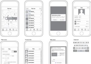 Adobe Illustrator iPhone Template Ultimate Resources for Mobile Web Application Design