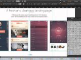 Adobe Muse Cc Templates Redux Free App Landing Page Template for Adobe Muse Cc