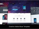 Adobe Muse Mobile Templates Milness Showcase Mobile App Adobe Muse Template by