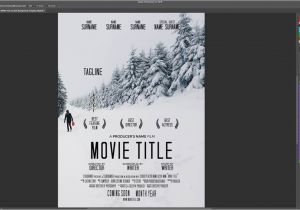 Adobe Photoshop Poster Templates Download Your Free Movie Poster Template for Photoshop