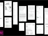 Adobe Xd Business Card Template Wireframing Kit for Adobe Xd A A µa A A A A A