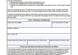 Advanced Directive Template 10 Sample Advance Directive forms to Download Sample