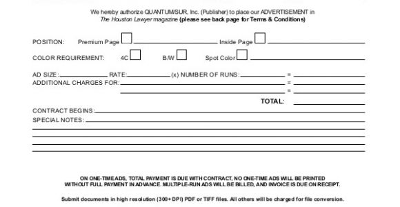 Advertising Contract Template Word Advertising Contract Template 15 Pdf Word Google Docs