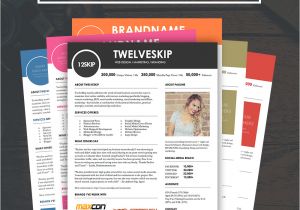 Advertising Media Kit Template Lax Media Kit