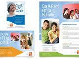 Advertising Pamphlet Template Church Youth Ministry Flyer Ad Template Word Publisher