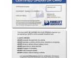 Aerial Lift Certification Card Template fork Lift Certification Card Template Electrical Schematic