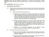 Affiliate Contract Template 7 Marketing Agreement form Samples Free Sample Example
