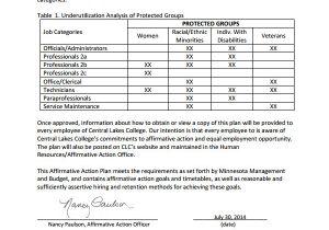Affirmative Action Policy Template 23 Action Plan Templates Download for Free Sample Templates