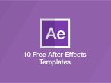 After Affects Templates 10 Free after Effects Templates Motion Array