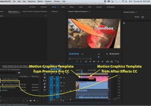 After Effect Motion Graphics Templates Motion Graphics Template Workflow In after Effects and