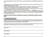 After School Program Contract Template Band Contract Template 21 Free Samples Examples format