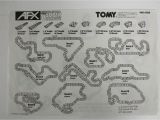 Afx Templates tomy Team Afx Super International Race Set 4 Lane H O