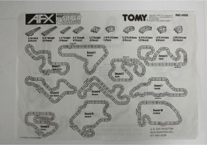 Afx Templates tomy Team Afx Super International Race Set 4 Lane H O
