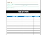 Agendas for Meetings Templates Free 46 Effective Meeting Agenda Templates Template Lab